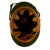 Original German WWII 1937 Dated Metropolitan Police Officer Tschako by Hans Römer, Size 55, with Replica Cockade and Chinstrap