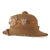 Original German WWII Heer 2nd Model Tropical Sun Helmet by J.H. Soffel with Goggles, 1942 Dated, Service Worn