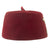 Original German WWII 13th Waffen-SS Mountain Division Handschar Foreign Volunteer Maroon Parade Fez with Tassel and Sweatband, Size 59 Original Items