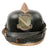 Original Imperial German Pre WWI Bickendorf Fire Brigade Pickelhaube Style Leather Helmet with City Badge Original Items