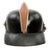 Original Imperial German Pre WWI Bickendorf Fire Brigade Pickelhaube Style Leather Helmet with City Badge Original Items