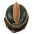 Original Imperial German Pre WWI Bickendorf Fire Brigade Pickelhaube Style Leather Helmet with City Badge Original Items