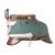 Original German WWII Late Pattern Rural Police Officer Shako by EREL with Chin Scales & Bullion Cockade - Size 58 cm Original Items