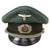 Original German WWII Heer Sonderführer Officer Schirmmütze Visor Crush Cap by EREL Privat, Double Marked, Size 58 Original Items