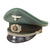 Original German WWII Heer Sonderführer Officer Schirmmütze Visor Crush Cap by EREL Privat, Double Marked, Size 58 Original Items