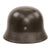 Original German WWII Heer Army M40 Single Decal Steel Helmet with 56cm Liner & 1940 Dated Chinstrap - Stamped ET64 Original Items