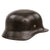 Original German WWII Luftwaffe Single Decal M40 Steel Helmet with 1942 Dated 58cm Liner, Stamped Q66