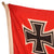 Original German WWII Kriegsmarine 150cm x 250cm Naval Battle Flag by Plutzar & Brüll KG - Reichskriegsflagge Original Items