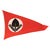 Original German WWII Reich Labor Service Large Pennant Flag - 48" x 88" - Reichsarbeitsdienst Original Items