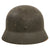 Original German WWII Heer Army M40 Single Decal Steel Helmet with 55cm Liner & 1941 Dated Chinstrap - Q62 Original Items
