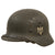 Original German WWII Heer Army M40 Single Decal Steel Helmet with 55cm Liner & 1941 Dated Chinstrap - Q62 Original Items