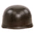 Original German WWII Luftwaffe M38 Fallschirmjäger Paratrooper Helmet, ET68, with Sanitized Single Decal, 57cm Liner and Chinstraps Original Items