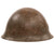 Original Japanese WWII Type 90 Army Helmet with Complete Liner and Partial Chinstrap - Tetsubo