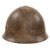 Original Japanese WWII Type 90 Army Helmet with Complete Liner and Partial Chinstrap - Tetsubo