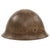 Original Japanese WWII Type 90 Army Helmet with Complete Liner and Partial Chinstrap - Tetsubo