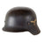 Original German WWII Luftwaffe Single Decal M40 Steel Helmet with 1943 Dated 56cm Liner, Stamped SE64, Lot No. 4419