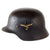 Original German WWII Luftwaffe Single Decal M40 Steel Helmet with 1943 Dated 56cm Liner, Stamped SE64, Lot No. 4419