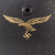 Original German WWII Luftwaffe Single Decal M40 Steel Helmet with 1943 Dated 56cm Liner, Stamped SE64, Lot No. 4419