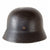 Original German WWII Luftwaffe Single Decal M40 Steel Helmet with 1943 Dated 56cm Liner, Stamped SE64, Lot No. 4419
