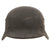 Original German WWII Luftwaffe Single Decal M40 Helmet with 1942 Dated 57cm M-31 Liner, Stamped Q64