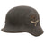 Original German WWII Luftwaffe Single Decal M40 Helmet with 1942 Dated 57cm M-31 Liner, Stamped Q64