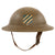 Original U.S. WWI Complete 3rd Infantry Division M1917 Doughboy Helmet with Faded Name on Chinstrap - “Rock of the Marne” Original Items