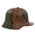 Original Imperial German WWI Shrapnel-Damaged M16 Stahlhelm Helmet with Panel Camouflage Paint - Marked G62