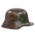 Original Imperial German WWI M16 Stahlhelm Helmet with Panel Camouflage Paint with Partial M17 Liner - ET 66
