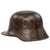 Original Imperial German WWI M16 Stahlhelm Helmet with Panel Camouflage Paint with Partial M17 Liner - ET 66