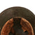 Original German WWI M16 Stahlhelm Helmet with Rare Concentric Circle Red, Brown, Green and Black Camouflage Paint, M17 Liner and Stamped BF64 Original Items