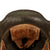Original German WWI M16 Stahlhelm Helmet with Rare Concentric Circle Red, Brown, Green and Black Camouflage Paint, M17 Liner and Stamped BF64 Original Items