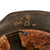 Original German WWI M16 Stahlhelm Helmet with Rare Concentric Circle Red, Brown, Green and Black Camouflage Paint, M17 Liner and Stamped BF64 Original Items