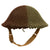 Original Canadian WWII Brodie MkII Steel Helmet Complete with Canadian Two-Color Helmet Net by Aluminium Goods Ltd. of Toronto - Dated 1942