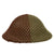 Original Canadian WWII Brodie MkII Steel Helmet Complete with Canadian Two-Color Helmet Net by Aluminium Goods Ltd. of Toronto - Dated 1942