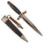 Original WWII German Early NSFK Glider Pilot's Dagger by Gebrüder Heller with Scabbard & Hanger Original Items