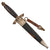 Original WWII German Early NSFK Glider Pilot's Dagger by Gebrüder Heller with Scabbard & Hanger Original Items