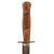 Original Imperial German WWI Trench Fighting Knife with Rolled Steel Scabbard Original Items