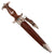Original German WWII 1941 Dated SA Service Dagger by Carl Eickhorn with Excellent Blade, Scabbard, and Hanger, RZM M7/66 Original Items