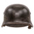 Original German WWII Luftwaffe Single Decal M40 Helmet with 1941 Dated 57cm Liner and Chinstrap, Stamped Q64 Original Items