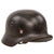 Original German WWII Luftwaffe Single Decal M40 Helmet with 1941 Dated 57cm Liner and Chinstrap, Stamped Q64 Original Items