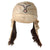 Original German WWII Eastern Front Luftwaffe M43 Pelzmütze Winter Sheepskin Fur Field Cap - Dated 1942