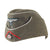 Original German WWII Heer Artillery Officer M38 Wool Overseas Cap with Red Soutache, Size 58 1/2
