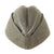 Original German WWII Heer Artillery Officer M38 Wool Overseas Cap with Red Soutache, Size 58 1/2