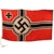Original German WWII Kriegsmarine 150cm x 250cm Naval Battle Flag by Johann Liebieg & Co. - Reichskriegsflagge Original Items