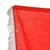 Original German WWII SA or NSDAP Fringed Political Storm Flag, Unmarked, 45" x 54" Original Items
