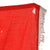 Original German WWII SA or NSDAP Fringed Political Storm Flag, Unmarked, 45" x 54" Original Items