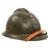 Original French WWII M1926 Adrian Helmet with Chinstrap - Complete - Size 56 Original Items