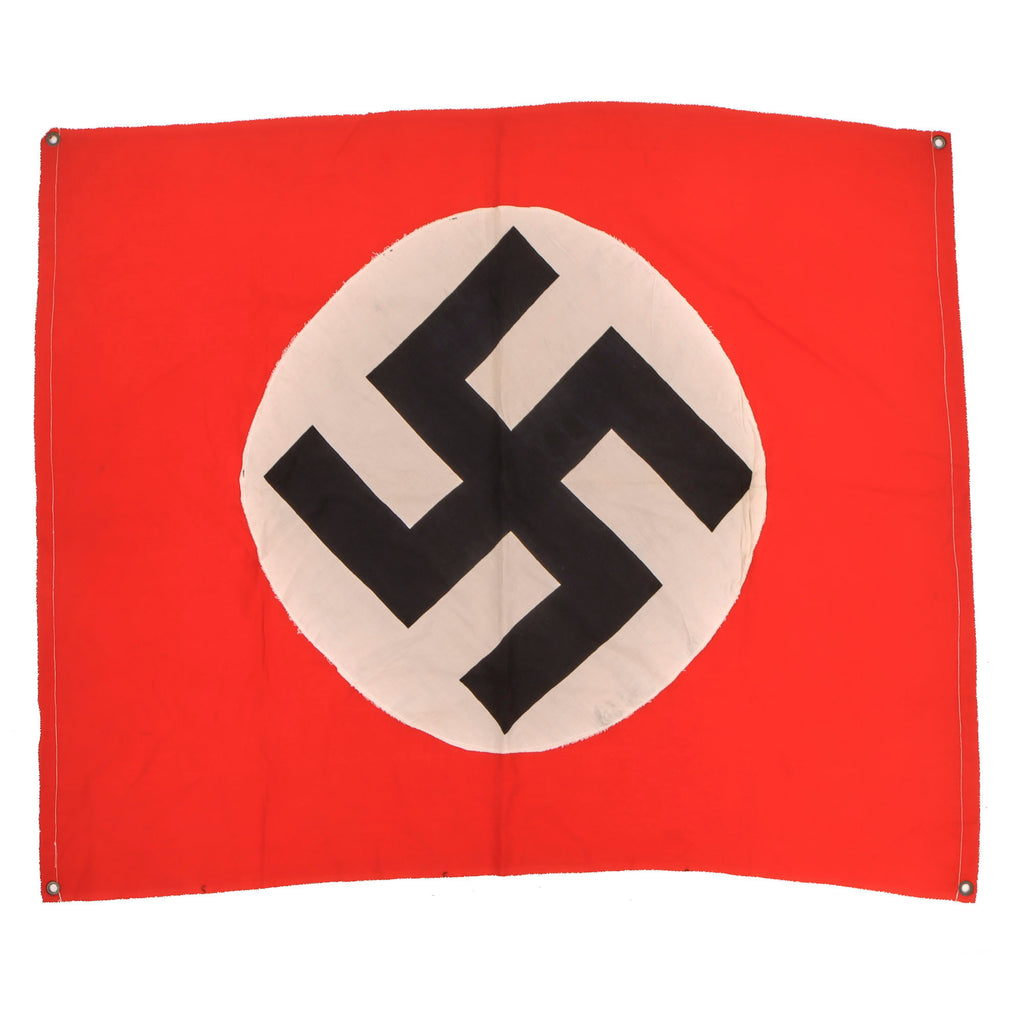 Original German WWII Panzer Tank and Vehicle Identification Flag - 32" x 38" Original Items