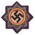 Original German WWII Luftwaffe German Cross in Gold 1941 Embroidered Cloth Badge on Flyer’s Blue Original Items