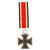 Original German WWII Wehrmacht Iron Cross 2nd Class 1939 EKII with Ribbon in Paper Packet, Unmarked Original Items